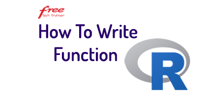 How to write function in R
